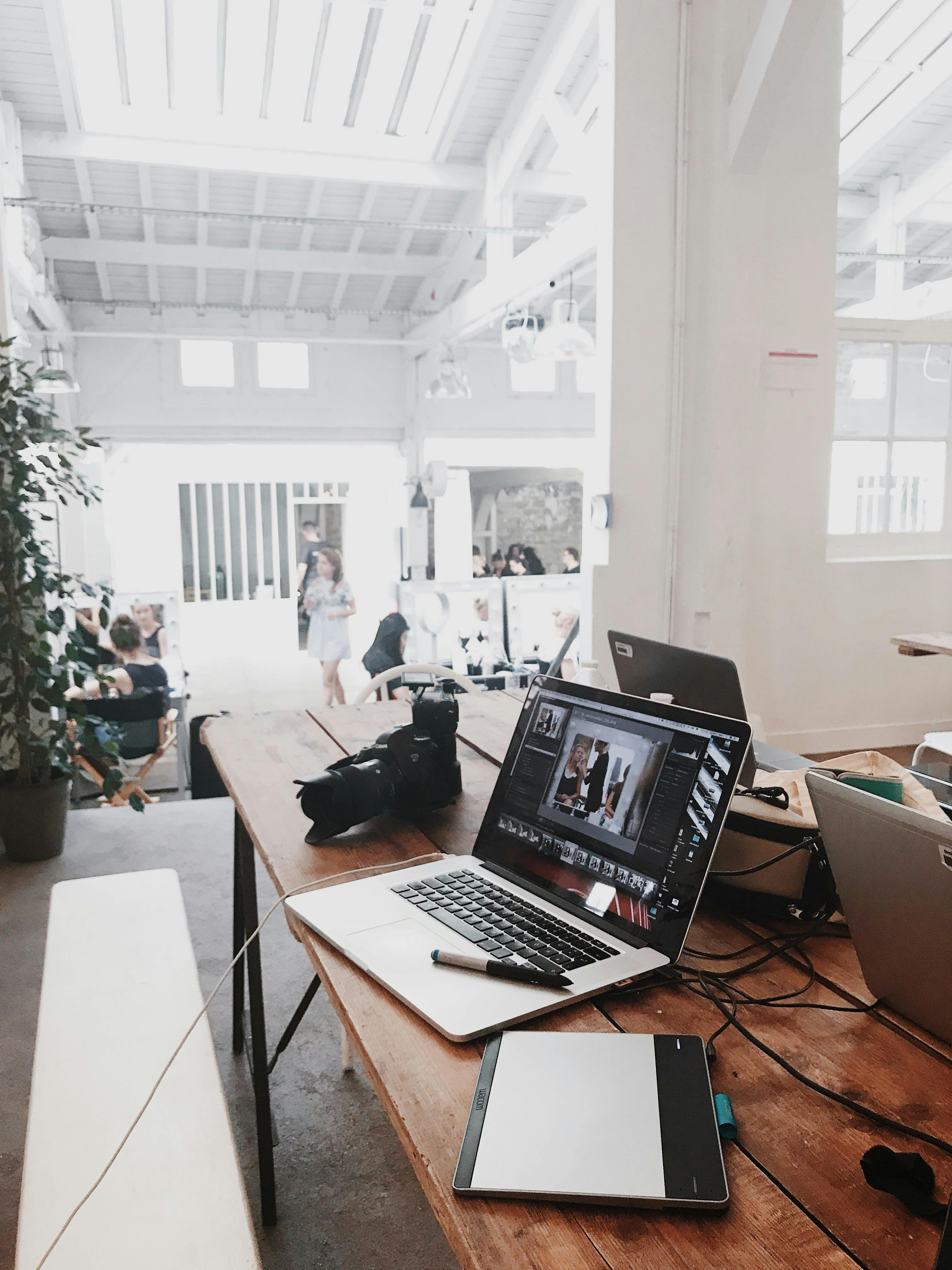 VOOC Media office workspace